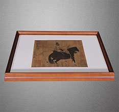 临潼书画装裱配框服务案例